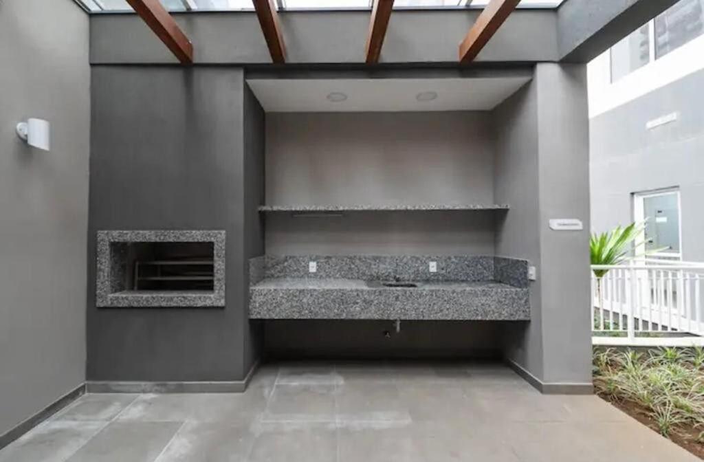 Refinado No Bras Com Piscina/metro Bras 公寓 圣保罗